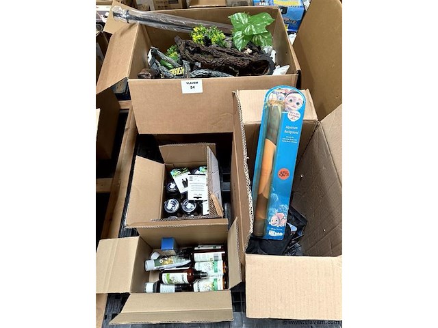 Partij div. aquarium toebehoren enz. - afbeelding 1 van  4