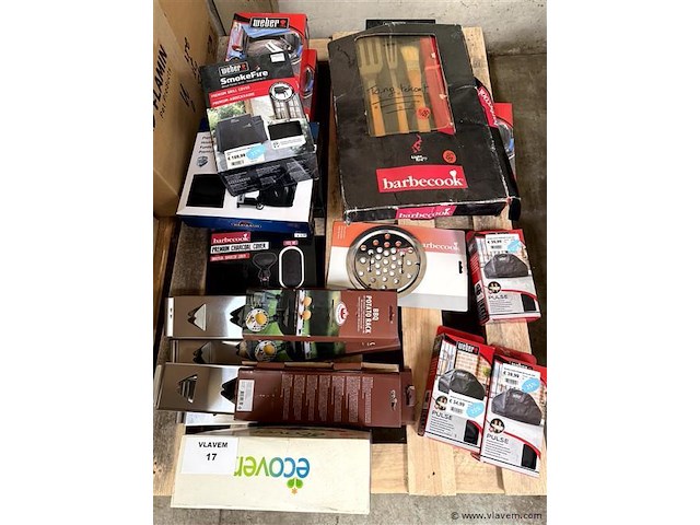 Partij div. barbecue toebehoren - afbeelding 1 van  3