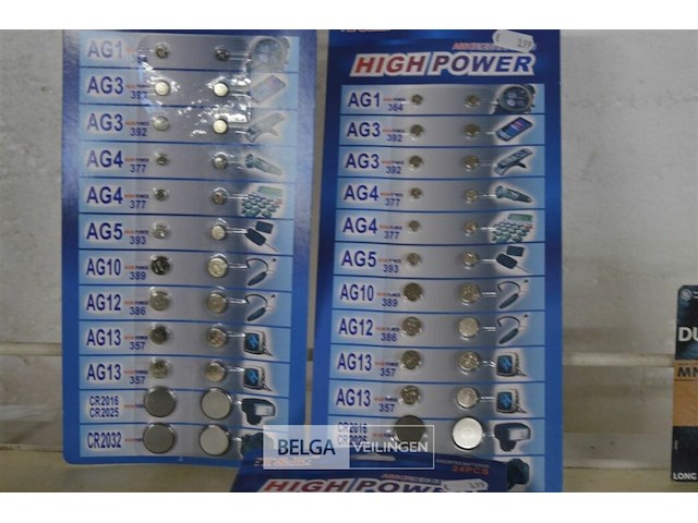 Partij div. batterijen - afbeelding 2 van  4