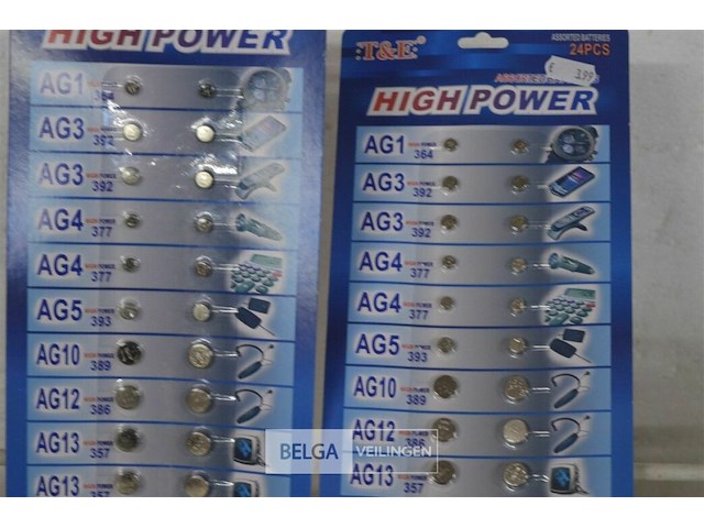 Partij div. batterijen - afbeelding 3 van  4