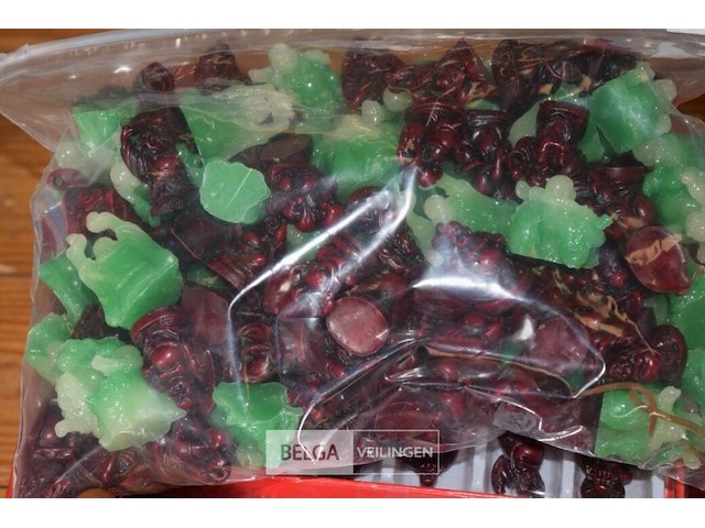 Partij div. boeddha beeldjes - afbeelding 2 van  3