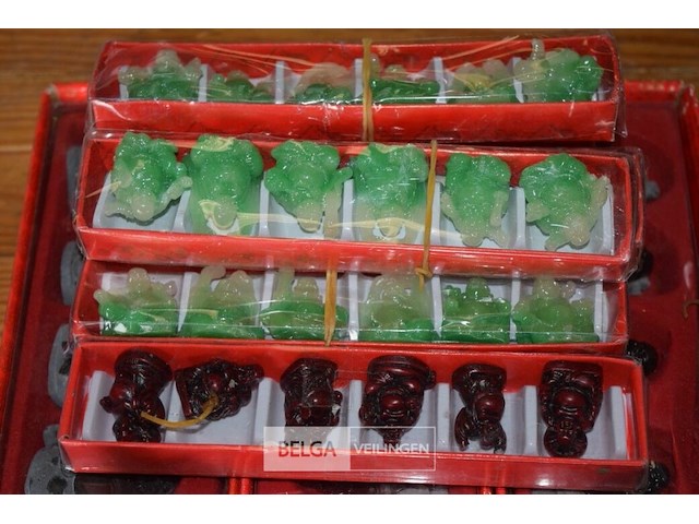 Partij div. boeddha beeldjes - afbeelding 3 van  3