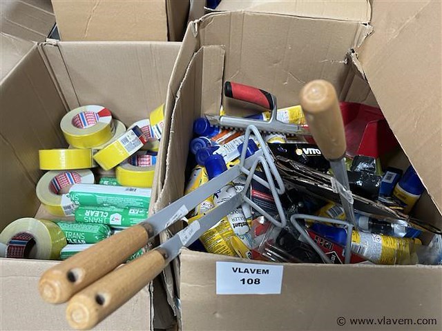 Partij div. gereedschap/toebehoren - afbeelding 1 van  5