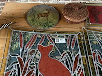 Partij div glasramen in lood - afbeelding 2 van  3