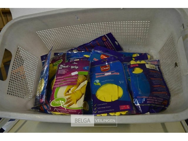 Partij div huishoudhandschoenen - afbeelding 1 van  3