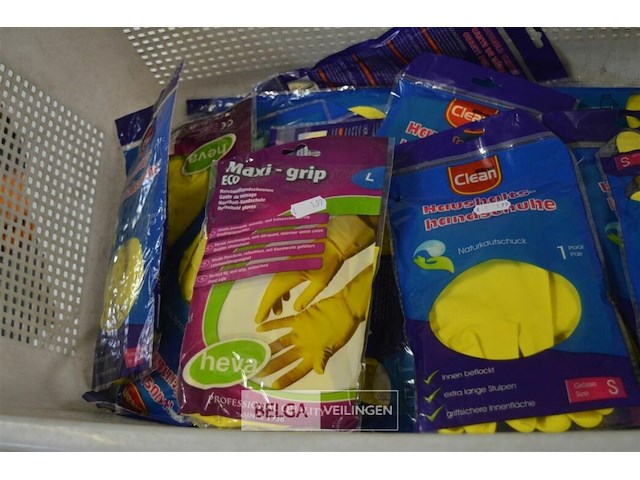 Partij div huishoudhandschoenen - afbeelding 2 van  3