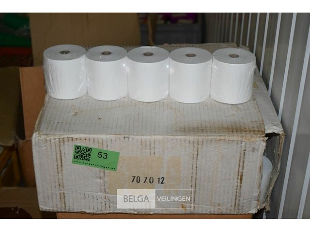 Partij div kassarollen - afbeelding 1 van  2