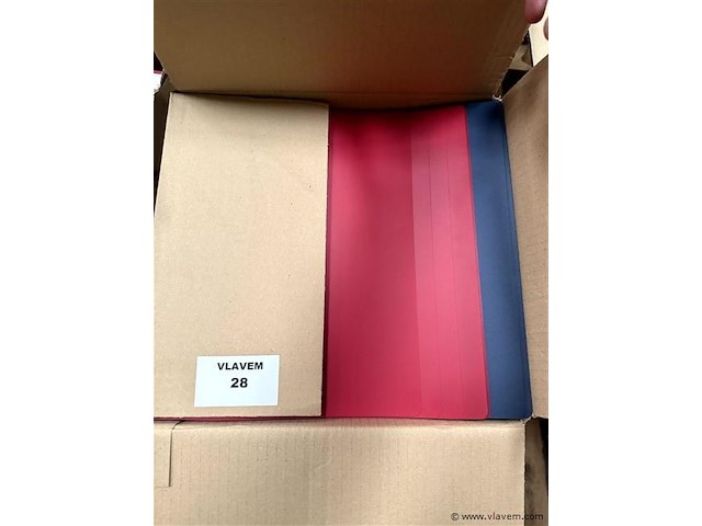 Partij div. klein kantoormateriaal, wo. mappen enz. - afbeelding 2 van  3