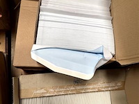 Partij div. klein kantoormateriaal, wo. papierbakjes enz. - afbeelding 2 van  2