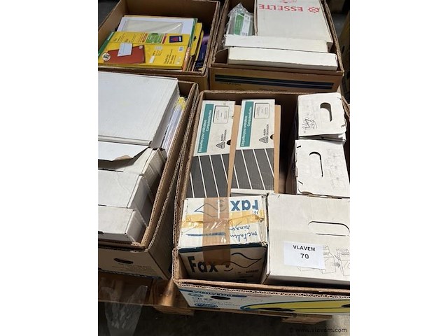 Partij div. klein kantoormateriaal - afbeelding 1 van  5