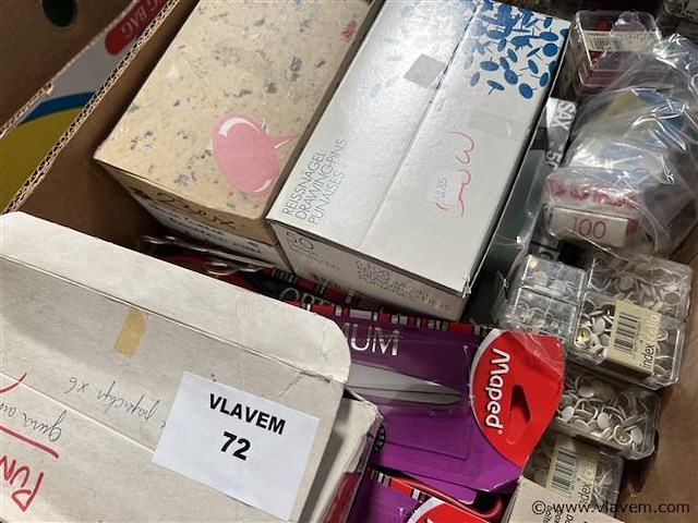 Partij div. klein kantoormateriaal - afbeelding 2 van  5