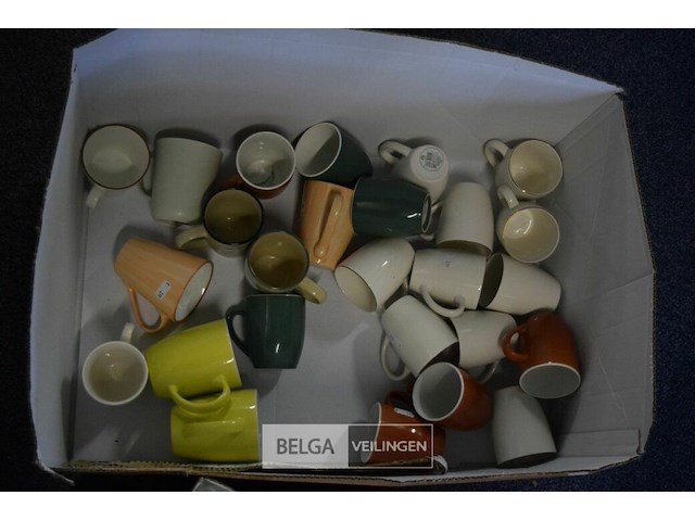 Partij div koffietassen - afbeelding 1 van  3