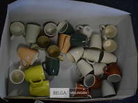 Partij div koffietassen - afbeelding 1 van  3