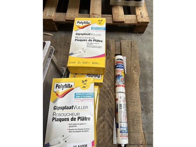 Partij div. polyfilla en rubson producten - afbeelding 3 van  3