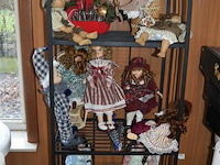 Partij div porselijnen poppen - afbeelding 1 van  5