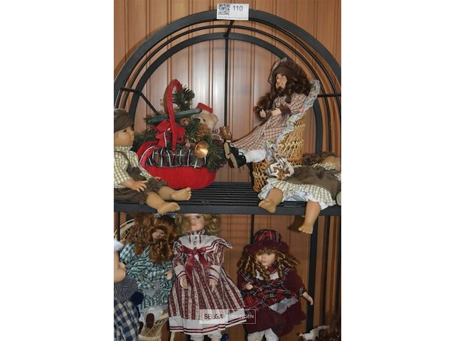 Partij div porselijnen poppen - afbeelding 2 van  5