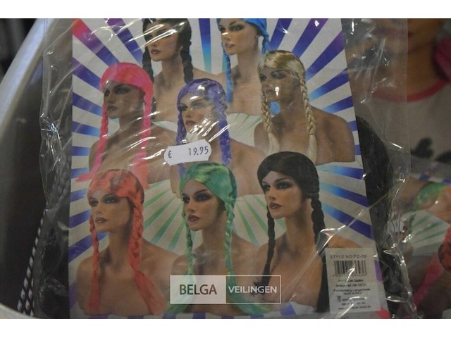 Partij div pruiken - afbeelding 2 van  4