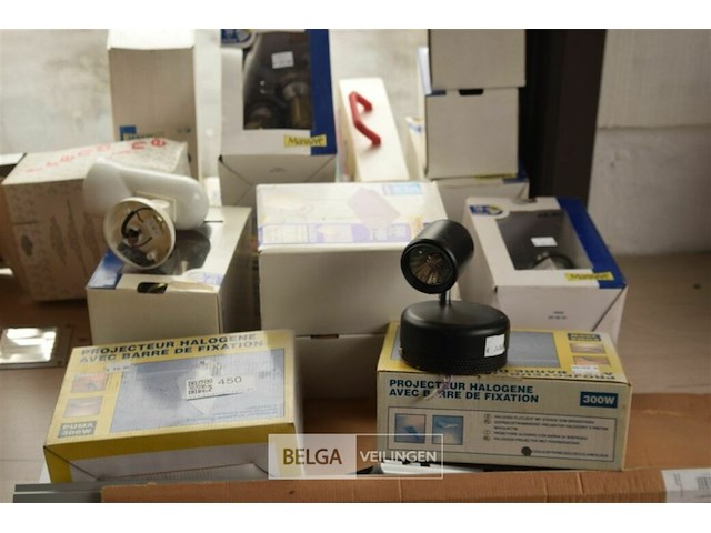 Partij div retro spotjes - afbeelding 1 van  4