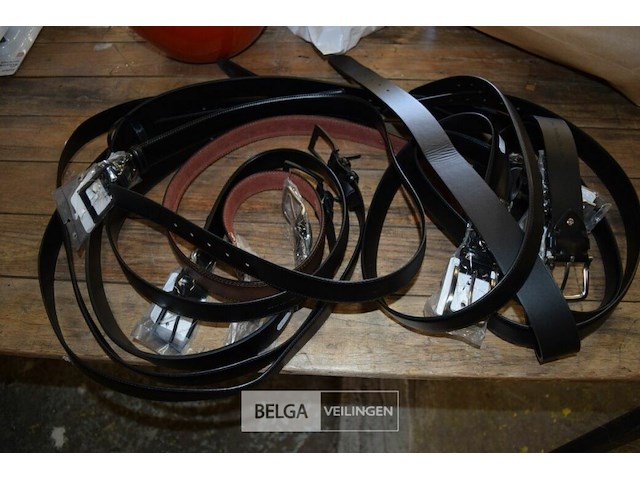 Partij div. riemen - afbeelding 1 van  3