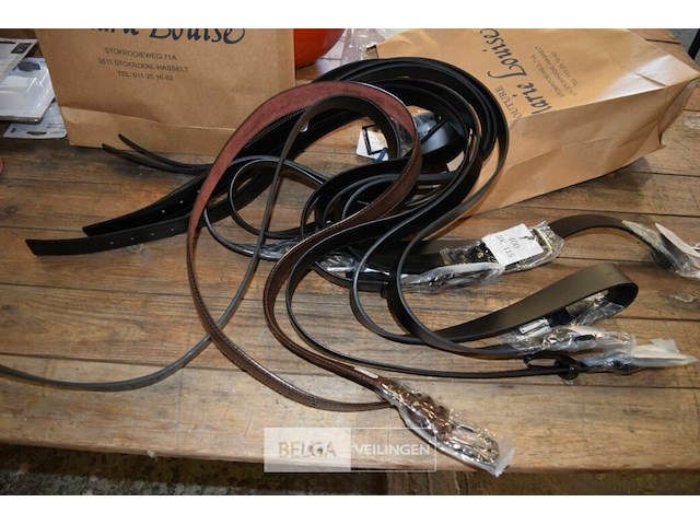 Partij div. riemen - afbeelding 1 van  2