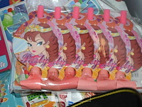 Partij div slingers, ballonen, feestartikelen - afbeelding 5 van  6