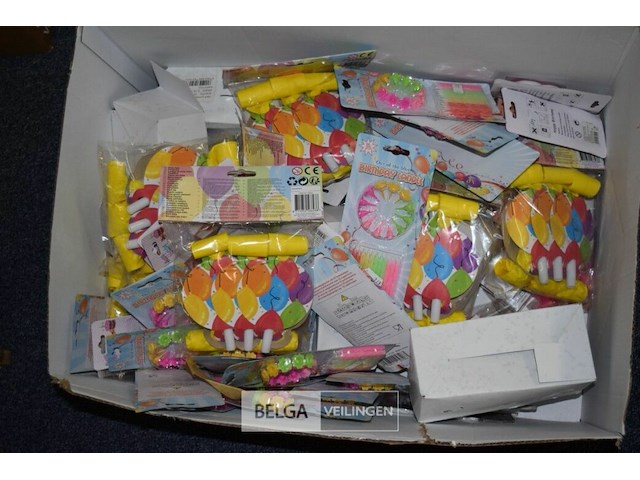 Partij div verjaardagsdeco - afbeelding 1 van  4