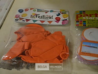 Partij div. verjaardagsversiering - afbeelding 2 van  5