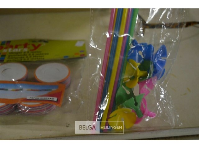 Partij div. verjaardagsversiering - afbeelding 4 van  5