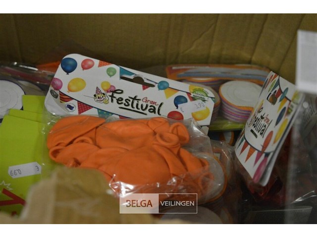 Partij div. verjaardagsversiering - afbeelding 5 van  5