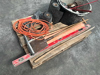 Partij divers aannemersmateriaal - afbeelding 9 van  12