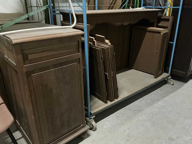 Partij divers antiek meubilair - afbeelding 6 van  13