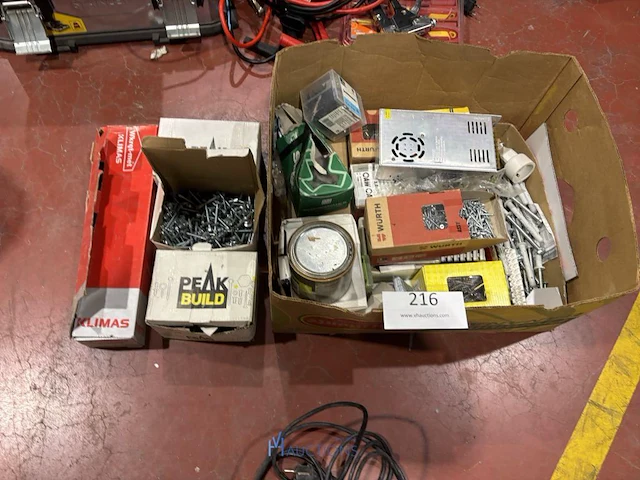 Partij divers bevestigingsmateriaal - afbeelding 1 van  8