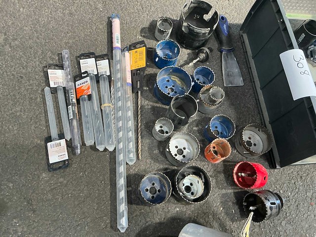 Partij divers boorgereedschap - afbeelding 2 van  4