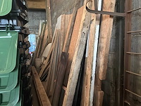 Partij divers bouwhout - afbeelding 1 van  14