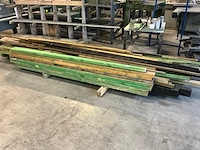 Partij divers bouwhout - afbeelding 1 van  3