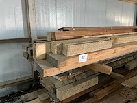 Partij divers constructiehout - afbeelding 1 van  5