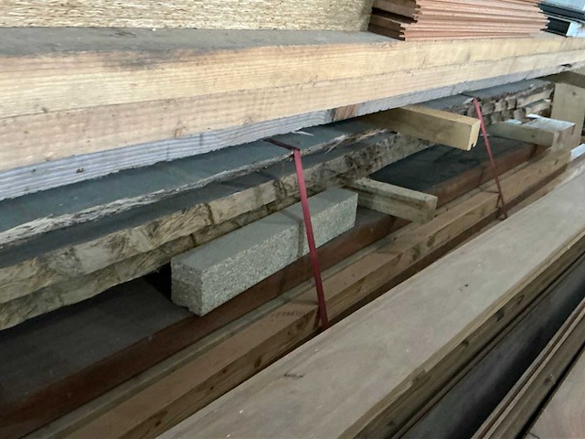 Partij divers constructiehout - afbeelding 3 van  5