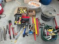 Partij divers handgereedschap - afbeelding 1 van  10