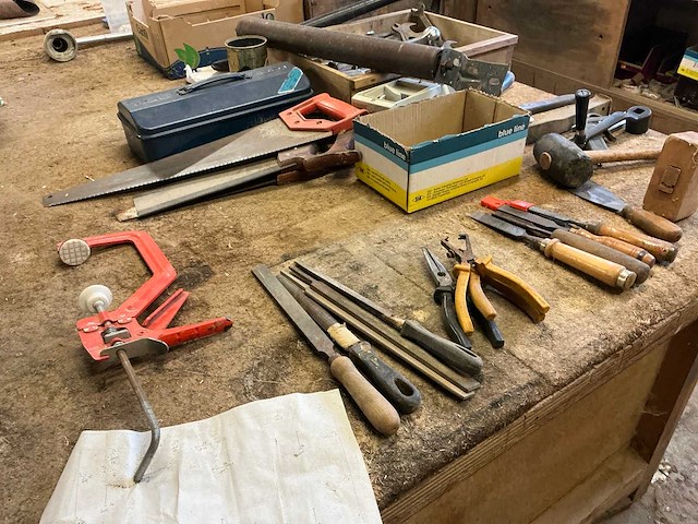 Partij divers handgereedschap - afbeelding 9 van  17