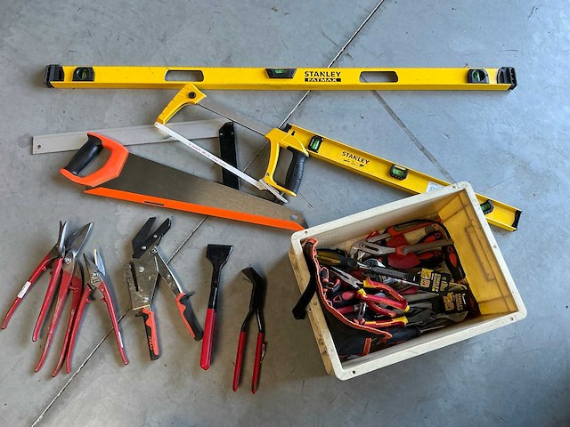 Partij divers handgereedschap - afbeelding 1 van  2