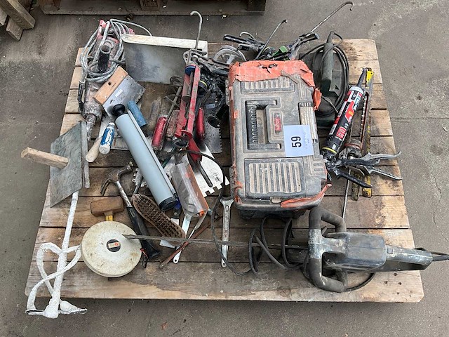 Partij divers handgereedschap - afbeelding 1 van  12