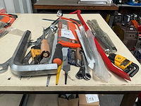 Partij divers handgereedschap - afbeelding 1 van  6