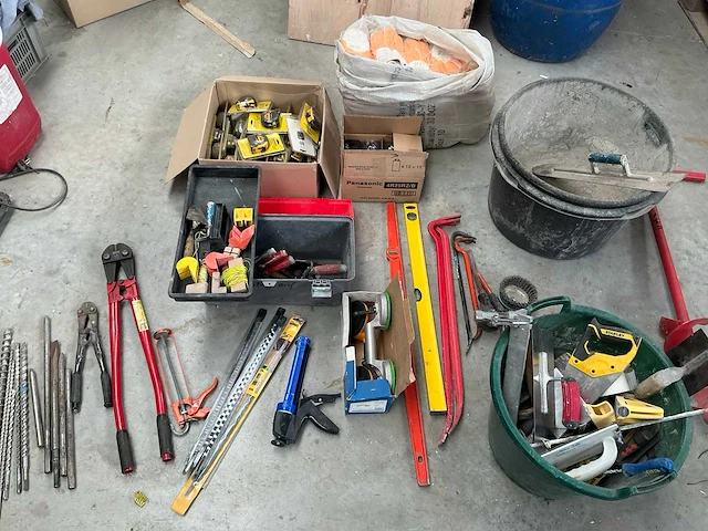 Partij divers handgereedschap - afbeelding 1 van  10