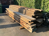 Partij divers hardhout (44x) - afbeelding 1 van  11