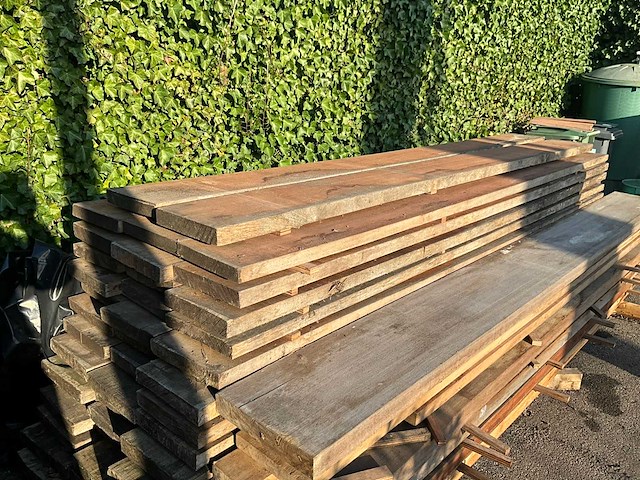 Partij divers hardhout (44x) - afbeelding 6 van  11