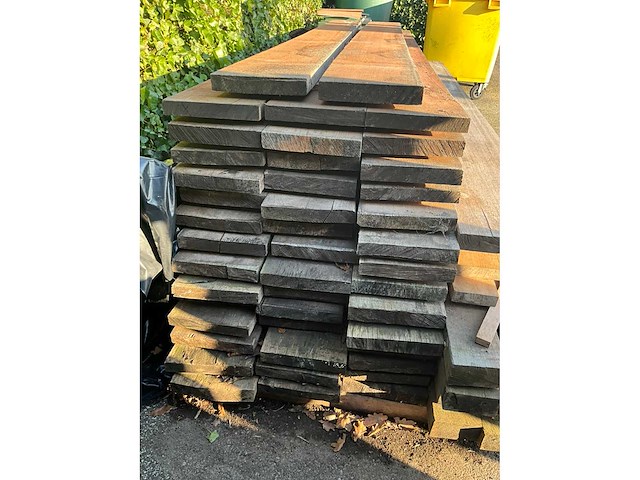 Partij divers hardhout (44x) - afbeelding 8 van  11