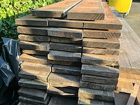 Partij divers hardhout (44x) - afbeelding 9 van  11