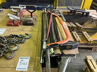 Partij divers hijsmateriaal en handgereedschappen - afbeelding 5 van  5