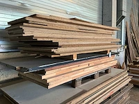 Partij divers houten plaatmateriaal - afbeelding 4 van  8