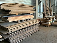 Partij divers houten plaatmateriaal